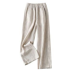 KOMILI Apricot Pleated-Accent Palazzo Pants Size 2XL